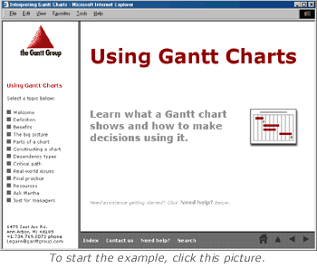 Using Gantt Charts
